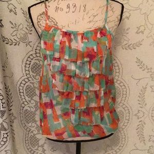 📌3/$20 - 100% Silk Patterned Tank